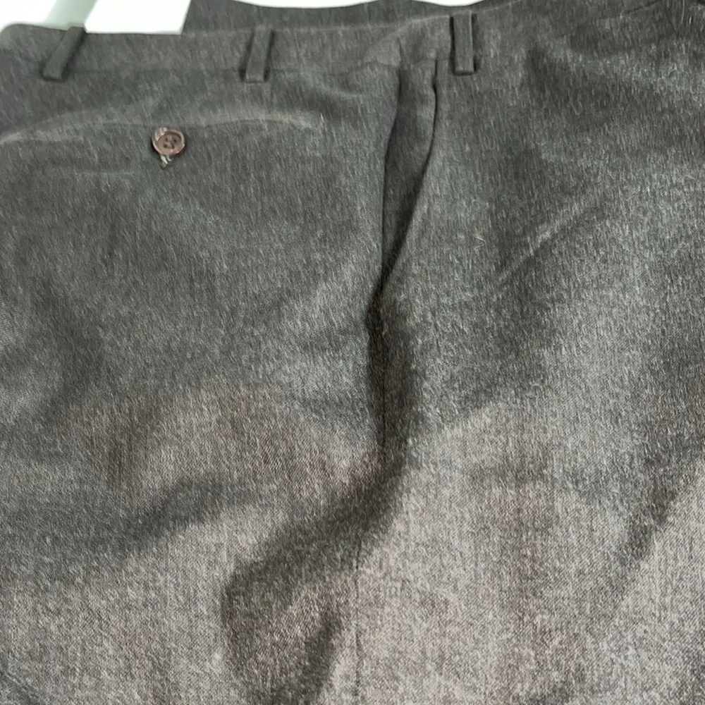 Canali Dress Pants Brown, VGUC, waist 37”, Inseam 30”. 100% Wool, made in Italy - Picture 7 of 16
